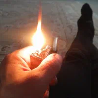 فندک زیپو بنزینی به همراه بنزین