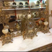 خرید فروش آیینه وشمعدان برنجی