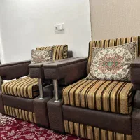 ست مبل راحتی تمیز و سالم|مبلمان خانگی و میز عسلی|آمل, |دیوار