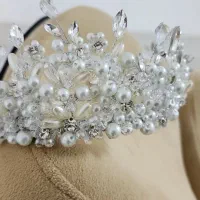 تاج عروس وبادبزن|زیورآلات و اکسسوری|زاهدان, |دیوار