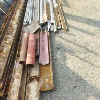 تیرآهن درب انباری و قوطی کارکرده یکجا بفروش میرسد