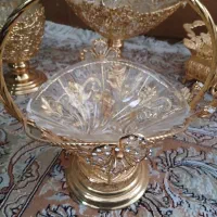 رنگ ثابت آبکاری طلا|ظروف سرو و پذیرایی|خرم‌آباد, |دیوار