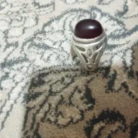 انگشتر نقره عقیق دست ساز