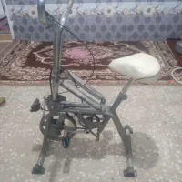 دوچرخه ثابت و میز پرس