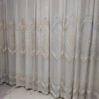 پرده ترک کارکرده|پرده، رانر، رومیزی|تهران, صد دستگاه|دیوار