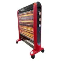 *هیتر بخاری برقی چرخ دار فن دار با مخزن بخار آب*|بخاری، هیتر، شومینه|شهرکرد, |دیوار