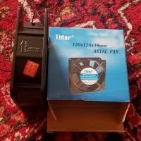 فن بیصدا قوی خنک کننده تهویه بر چسب گوشی اوراقی رم