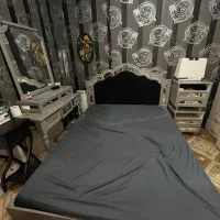 سرویس خواب دونفره  تخت دوطبقه جادار|تخت و سرویس خواب|رشت, توشیبا|دیوار