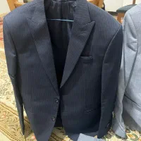 دو دست کت و شلوار سرمه ای و خاکستری|لباس|ری, فیروزآبادی|دیوار