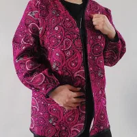 شومیز کرم و مانتو پاییزه مزونی گرم مجلسی|لباس|پرند, فاز ۳|دیوار