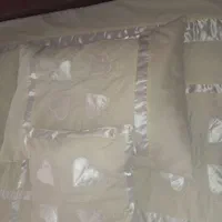 روتختی دونفره ۵ تکه ساتن کاملا تمیز مناسب جهیزیه|سرویس روتختی|تهران, جوانمردان (اندیشه)|دیوار