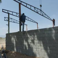 اجرای اسکلت فلزی ساخت درب پنجره|خدمات پیشه و مهارت|فلاورجان, |دیوار