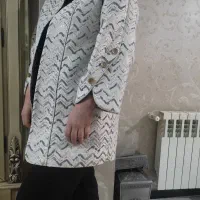 مانتو کتی طلا کوب نونو فقط یک بار پوشیده شده