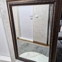 آینه قاب چوبی