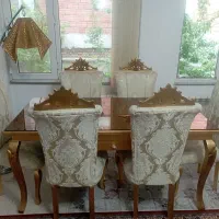 مبل سلطنتی همراه با غذا خوری