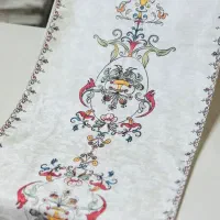 رومیزی وزیرسفره ای پارچه ای مخمل|پرده، رانر، رومیزی|تهران, فلسطین (میدان انقلاب)|دیوار