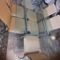 ناهار خوری ۶ نفره استیل