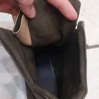 نیم بوت نو یشمی رنگ چسبی،لژ دار ، لژ مخفی،سایز ۳۸|کیف، کفش، کمربند|ری, شهادت|دیوار