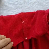 سارافون مخمل تکی قرمز.. ویژه یلدا