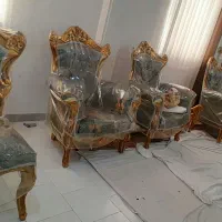 مبل ۹ نفره با جلو مبلی و عسلی|مبلمان خانگی و میز عسلی|رشت, حمیدیان|دیوار