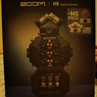 میکروفن و کارت صدای زوم H8 pack ms|آلات موسیقی|لاهیجان, کوی خزر|دیوار