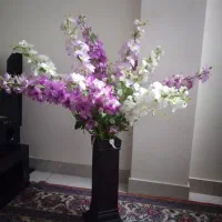 فروش گلدان به همراه گل