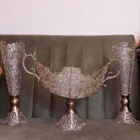 گلدان ایینه شمعدان کشکول