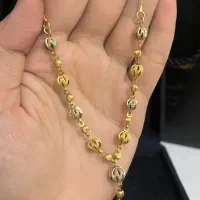 گردنبند گویی و پولکی طلا۳۰۰ بالا امروز