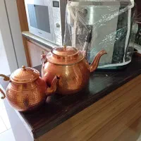 کتری قوری مسی زنجان