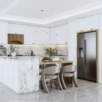 استاد کار ماهر کابینت برش کار با بیمه