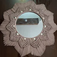 آینه  مکرومه