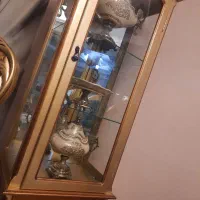 ویترین و کنسول واینه تمام چوب راش
