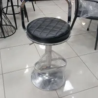 صندلی اپن طرح کانتر کف گرد چرمی