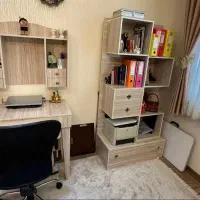 میز تحریر و کتابخانه|میز تحریر و کامپیوتر|بجنورد, |دیوار