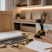 MDF،کابینت،خورده کاری،نصب