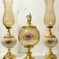تولید شمعدان و شکلاتخوری ست کامل 1900