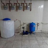 نصب پمپ اب شرب وسیستم اتشنشانی