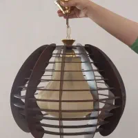 لوستر|لوستر و چراغ آویز|بم, |دیوار