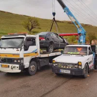 جرثقیل نیسان ۲ تُنی ۱۲ متری و سبد بالابر|خدمات حمل و نقل|بیجار, |دیوار