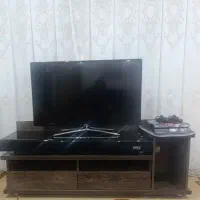 میزتلویزیون چوبی