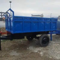 تریلی پشت تراکتور