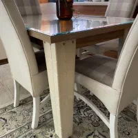میز ناهارخوری MDF|میز و صندلی غذاخوری|لنجان, |دیوار