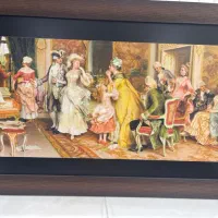 تابلو نقاشی فرانسوی چاپ|تابلو، نقاشی، عکس|اهواز, شهرک نفت|دیوار