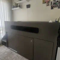 تخت نوجوان mdf پله دار