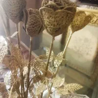 گل رز مصنوعی|گل مصنوعی|اصفهان, ناژوان|دیوار