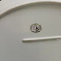 ظروف گل سرخی قدیمی|ظروف سرو و پذیرایی|فلاورجان, |دیوار