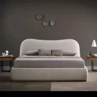 تخت خواب تدی  با پارچه خارجی ونیز ارایشی