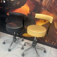 صندلی تابوره کاملا نو وسالم