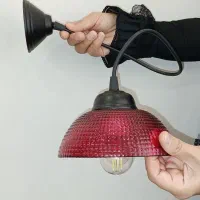آویز بلوری رنگی