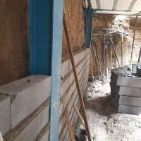بنایی انواع دیوار، بلوک ،سفال ، و آجر